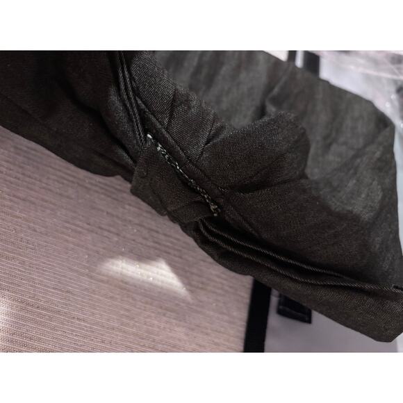 Juniors Large Vintage Rue 21 Zebra Print Mini Dress 90s Look Black Denim-Look - Picture 11 of 11